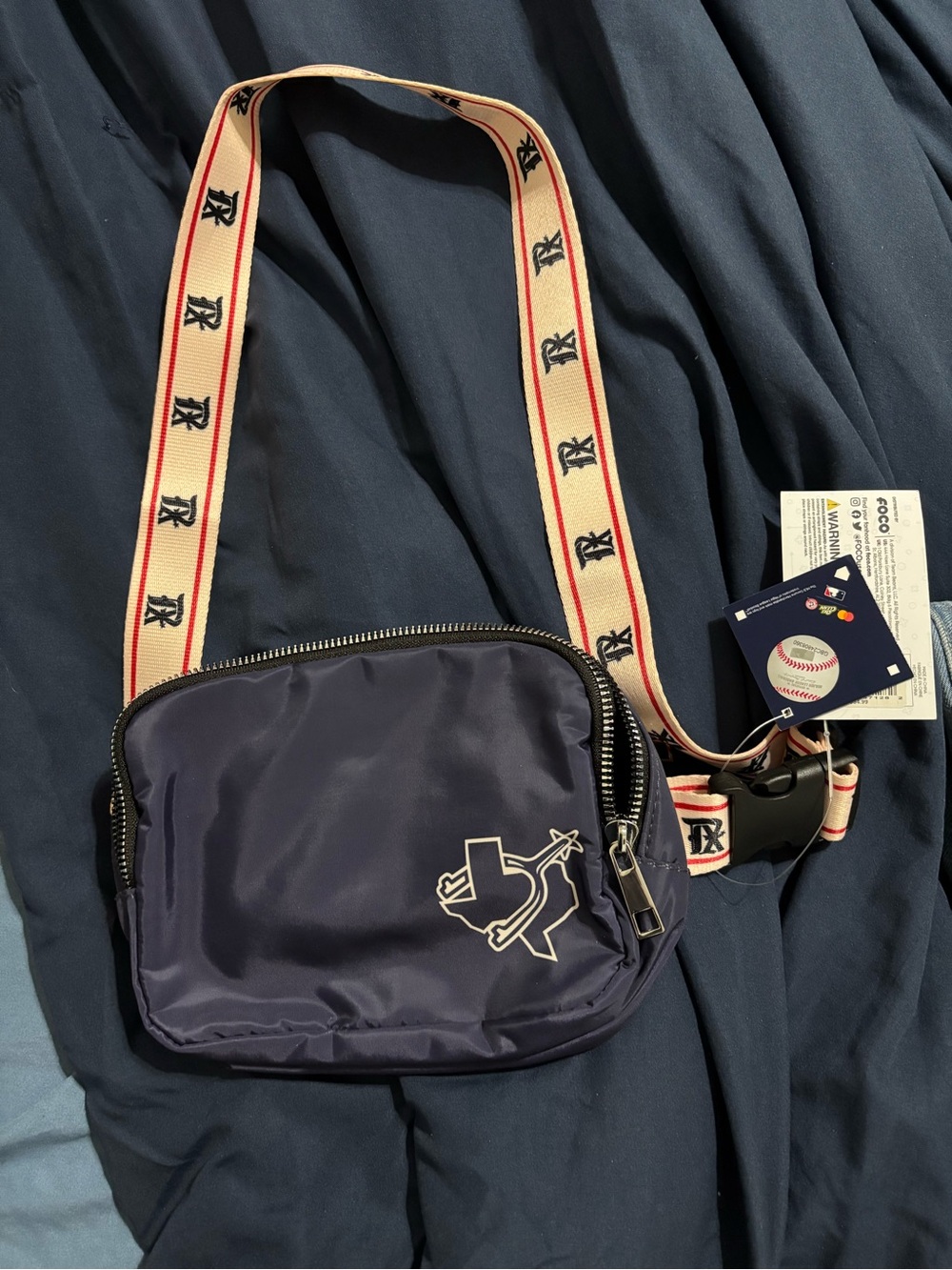 Texas Rangers Belt Bag